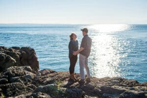 Couple on a Seattle Getaway to Lopez Island